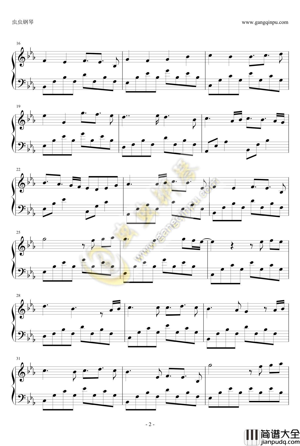 Tears_In_Pink钢琴谱_Rain_Dambi