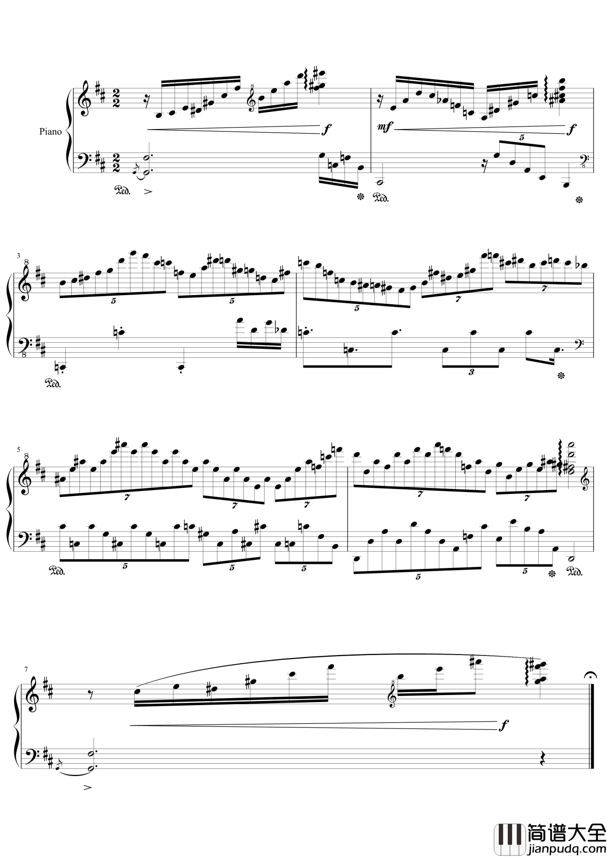 29445钢琴谱_流行追梦人