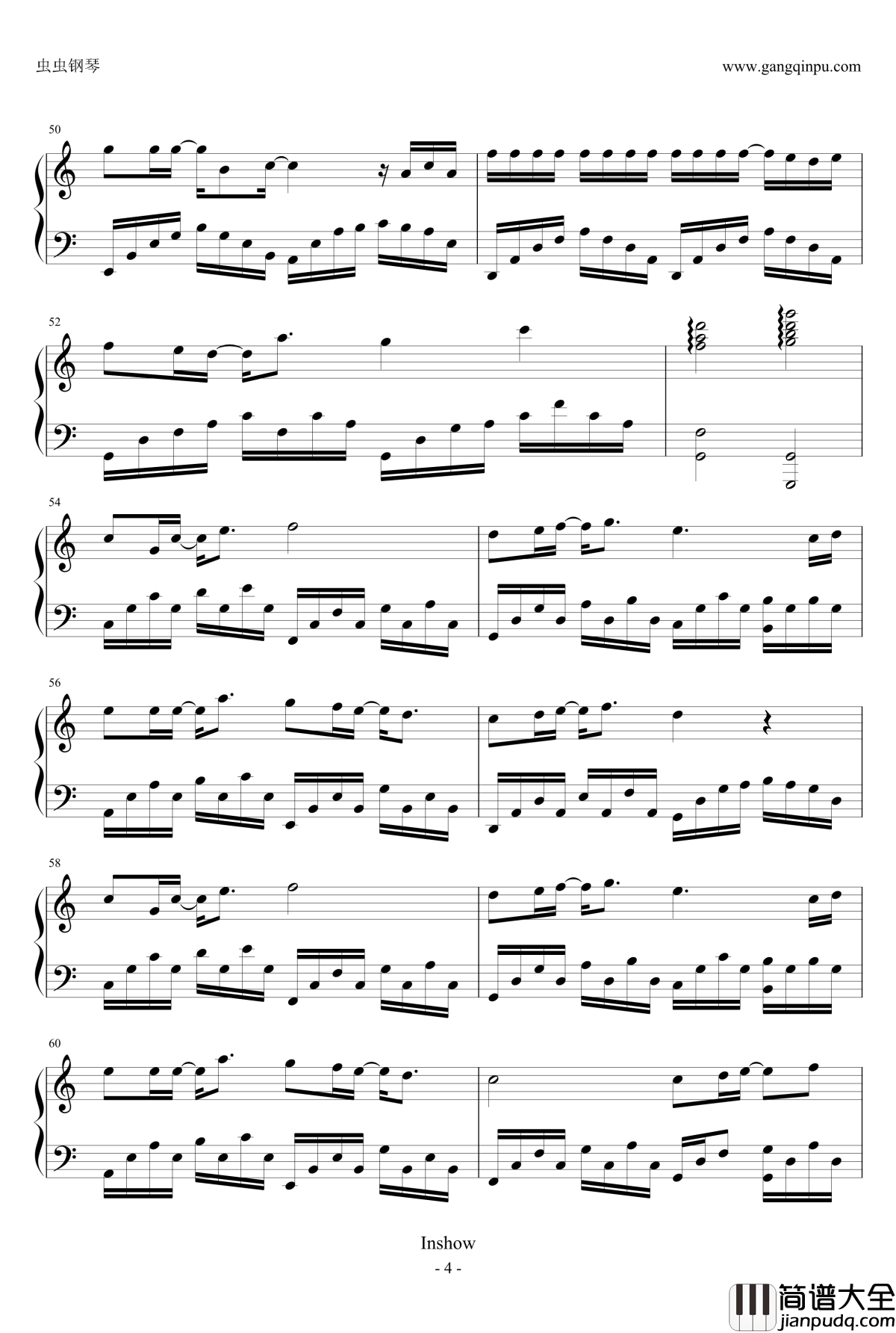 威尼斯的泪钢琴谱_永邦