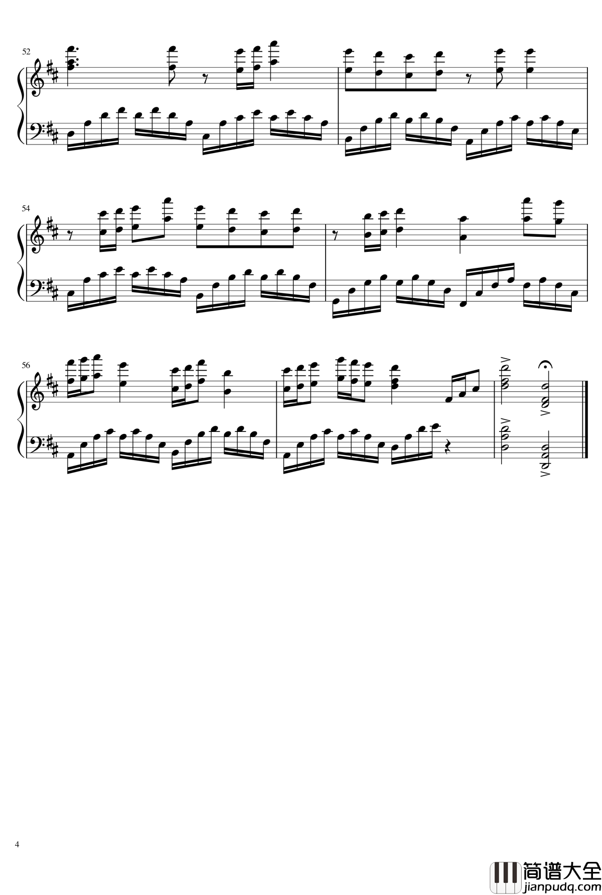 最初的美好钢琴谱_The_First_Beauty_吕恒