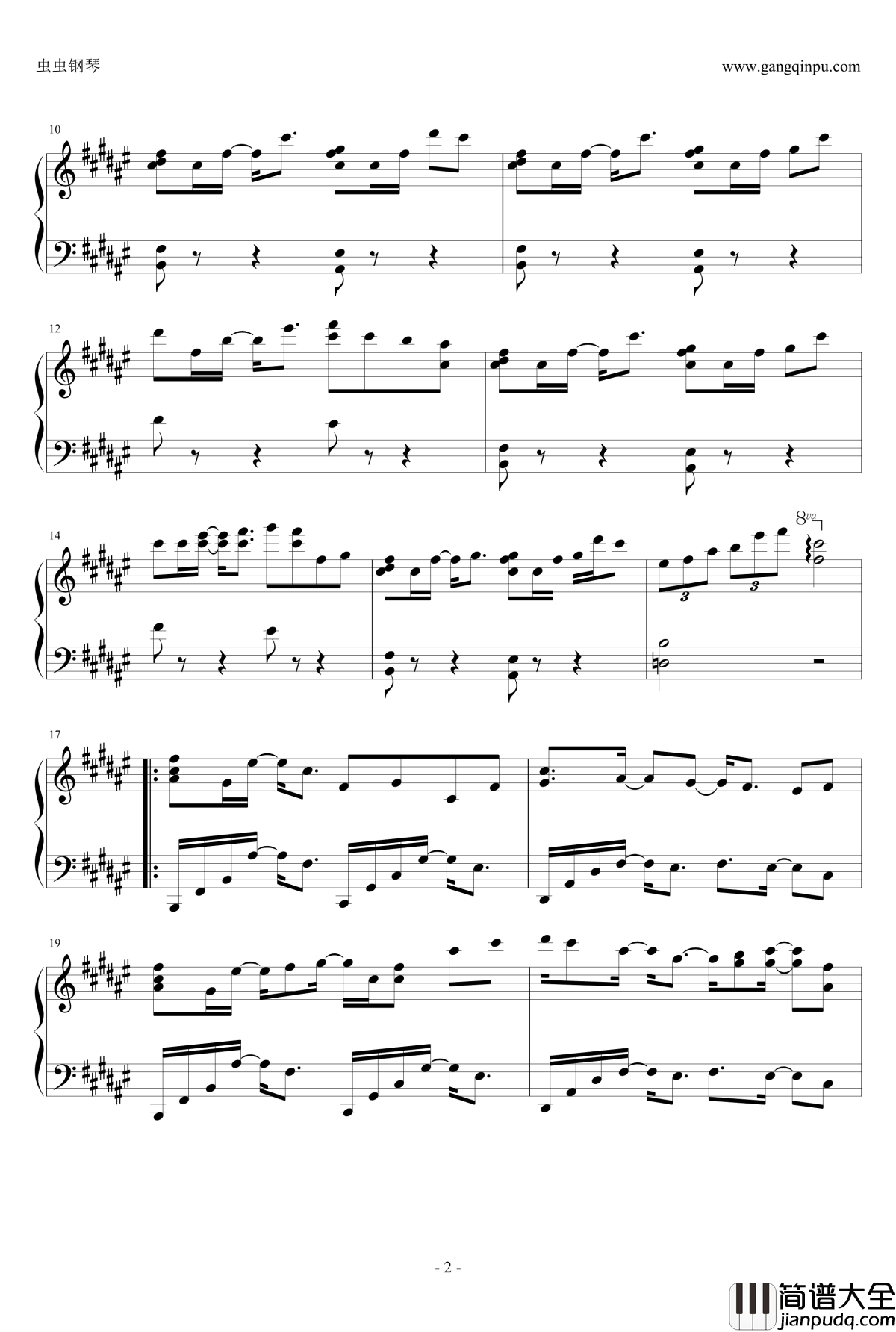 Million_Mind钢琴谱_原調_Pax_japonica_Groove