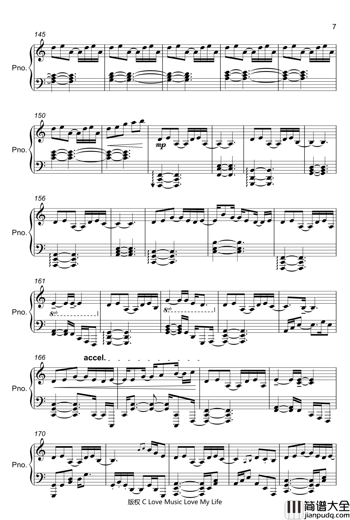 watermelon_refrain钢琴谱_触手猴