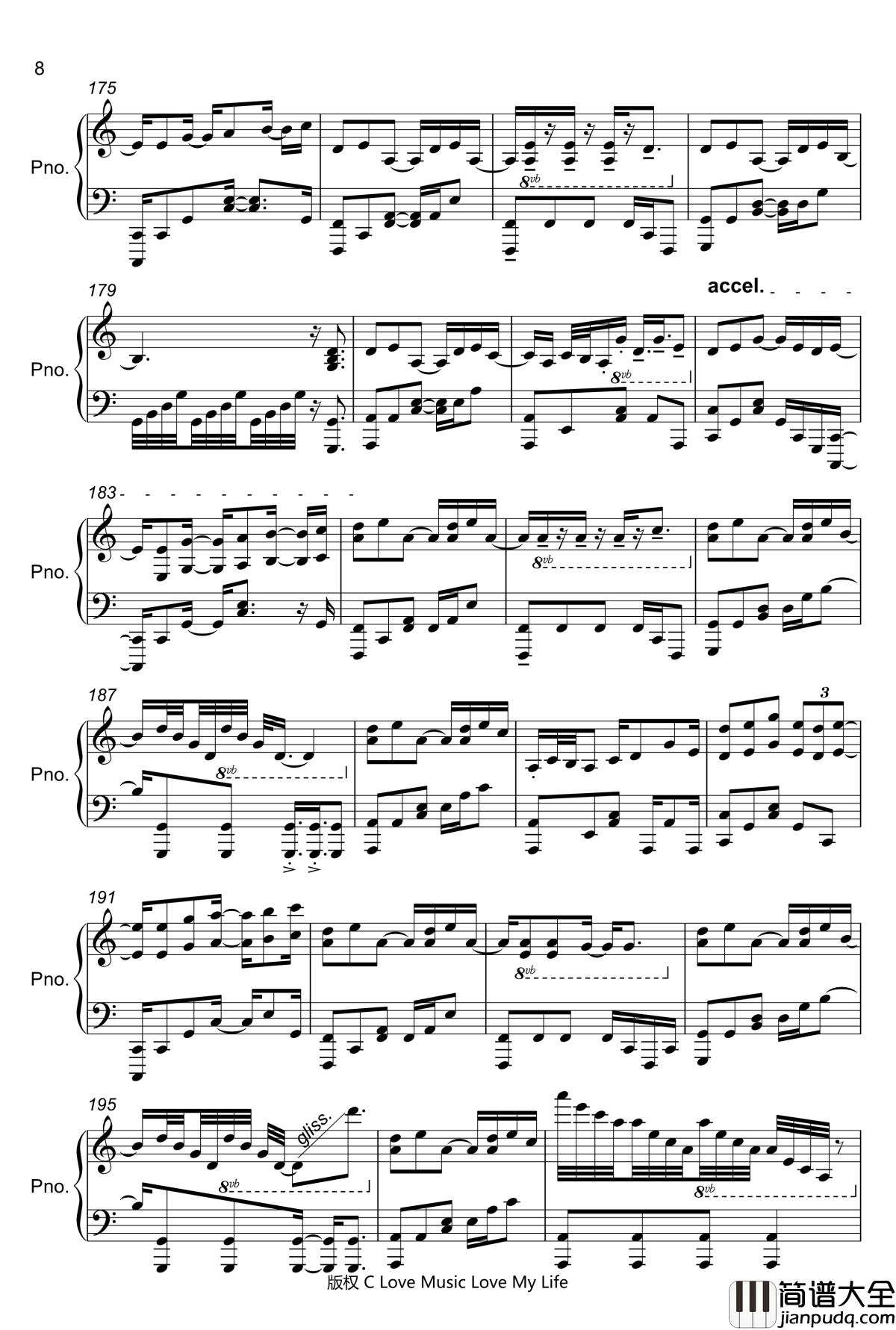 watermelon_refrain钢琴谱_触手猴