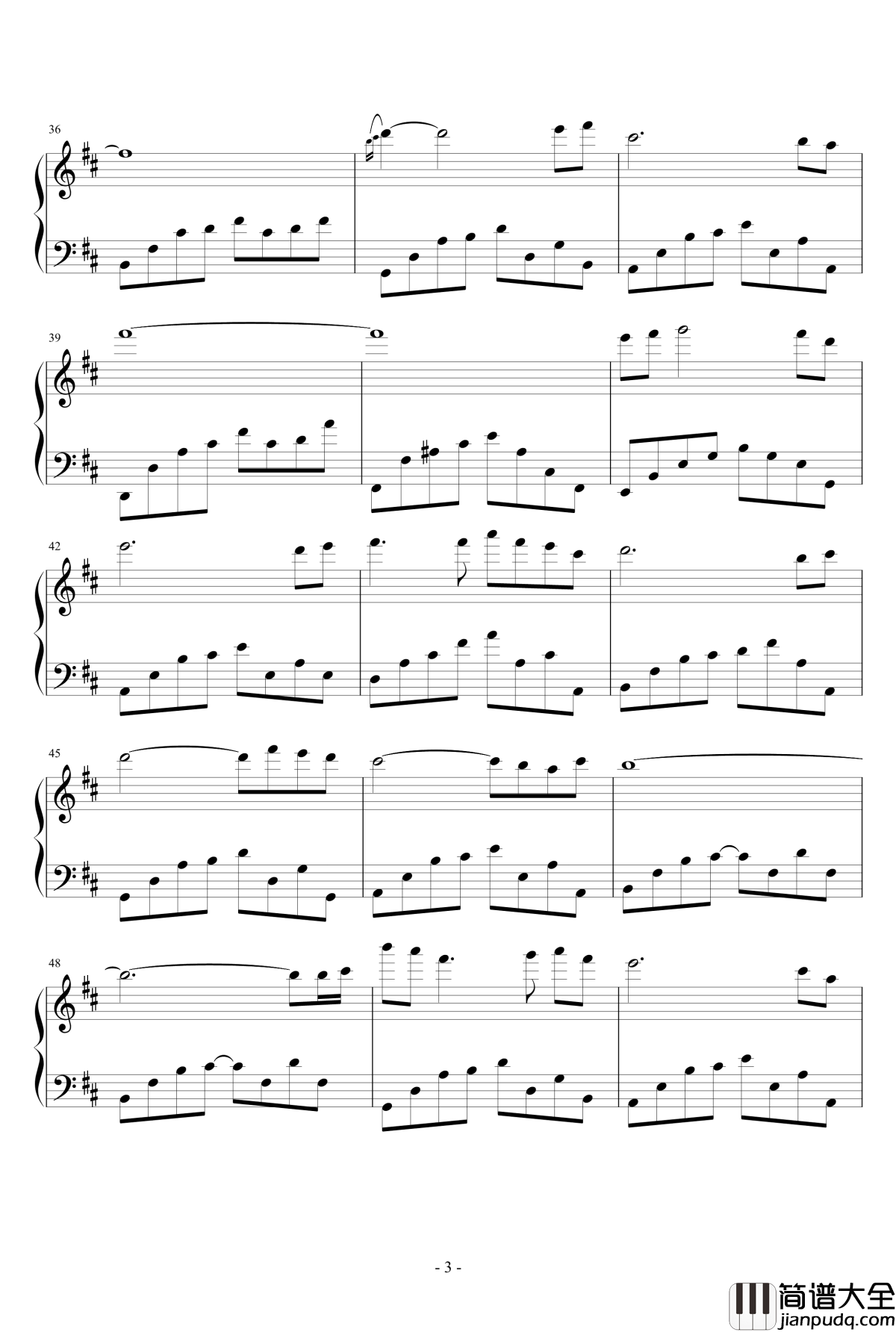 五月钢琴谱_scgdzstax