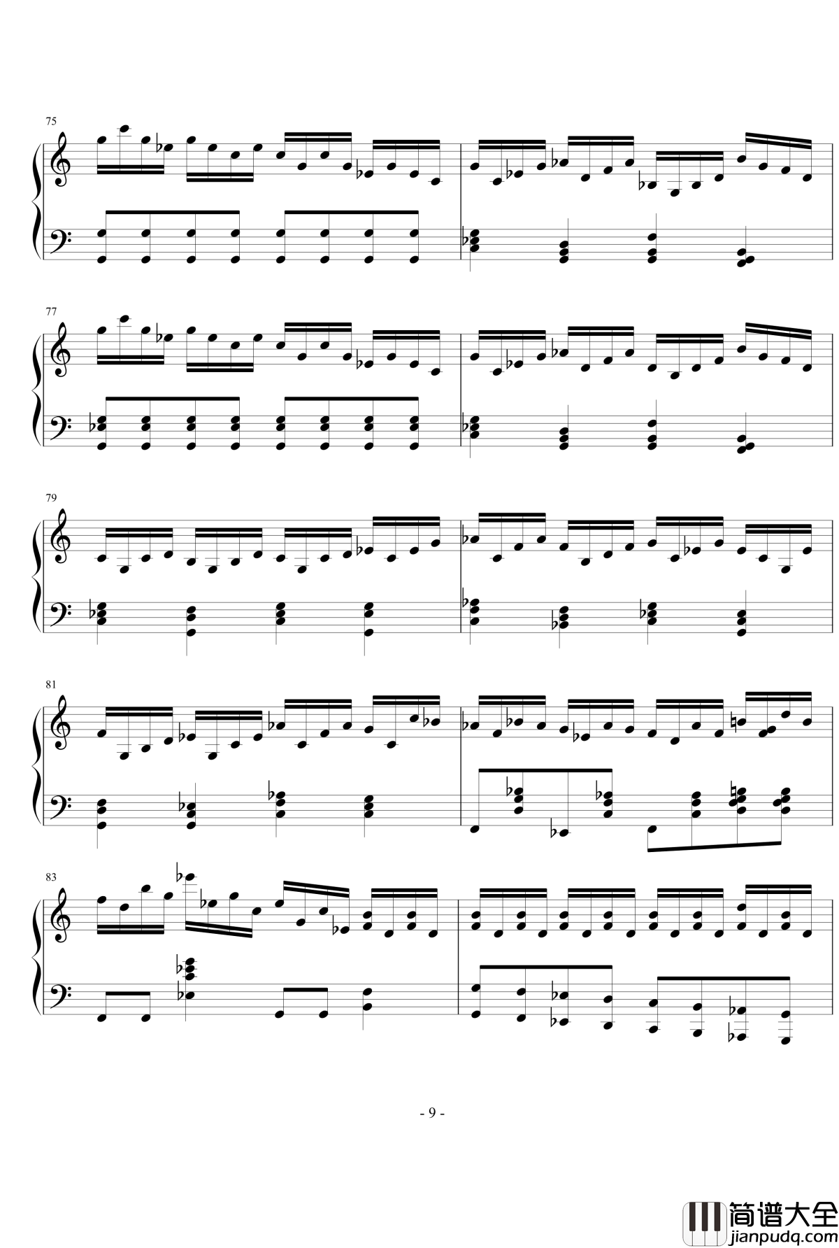 考试曲第一号_“考试之死”钢琴谱_COMICKER