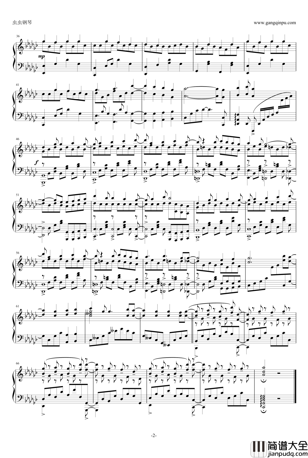 優しさの理由钢琴谱_冰菓_OP