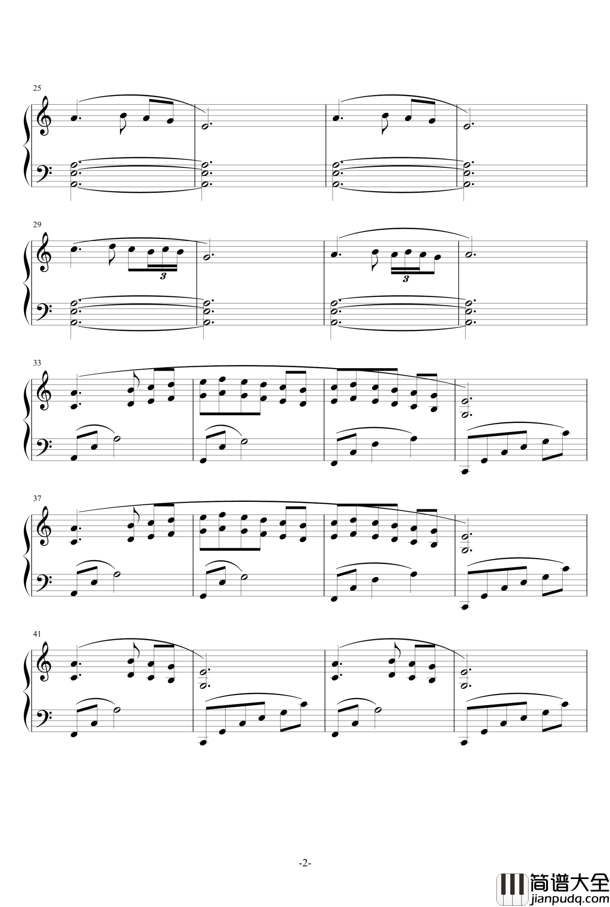 寻找大象钢琴谱_谜之声实况