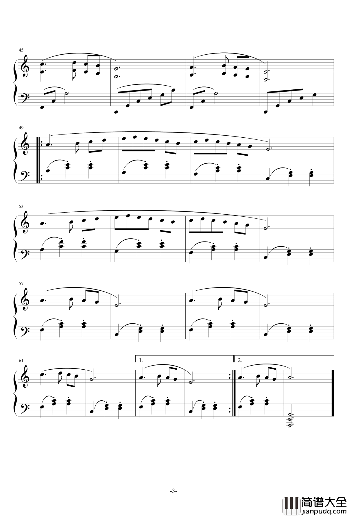 寻找大象钢琴谱_谜之声实况