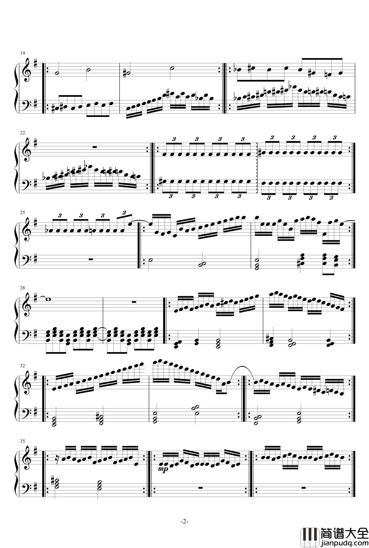 Open_the_door钢琴谱_虎水小り