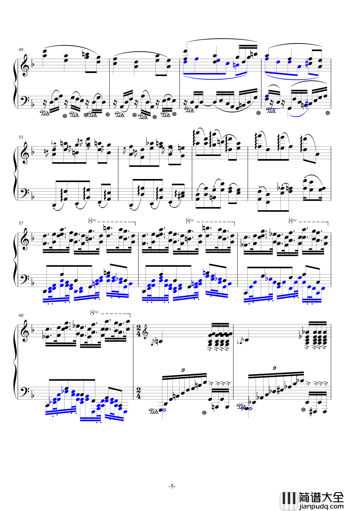 秋霜奏鸣曲钢琴谱_airoad