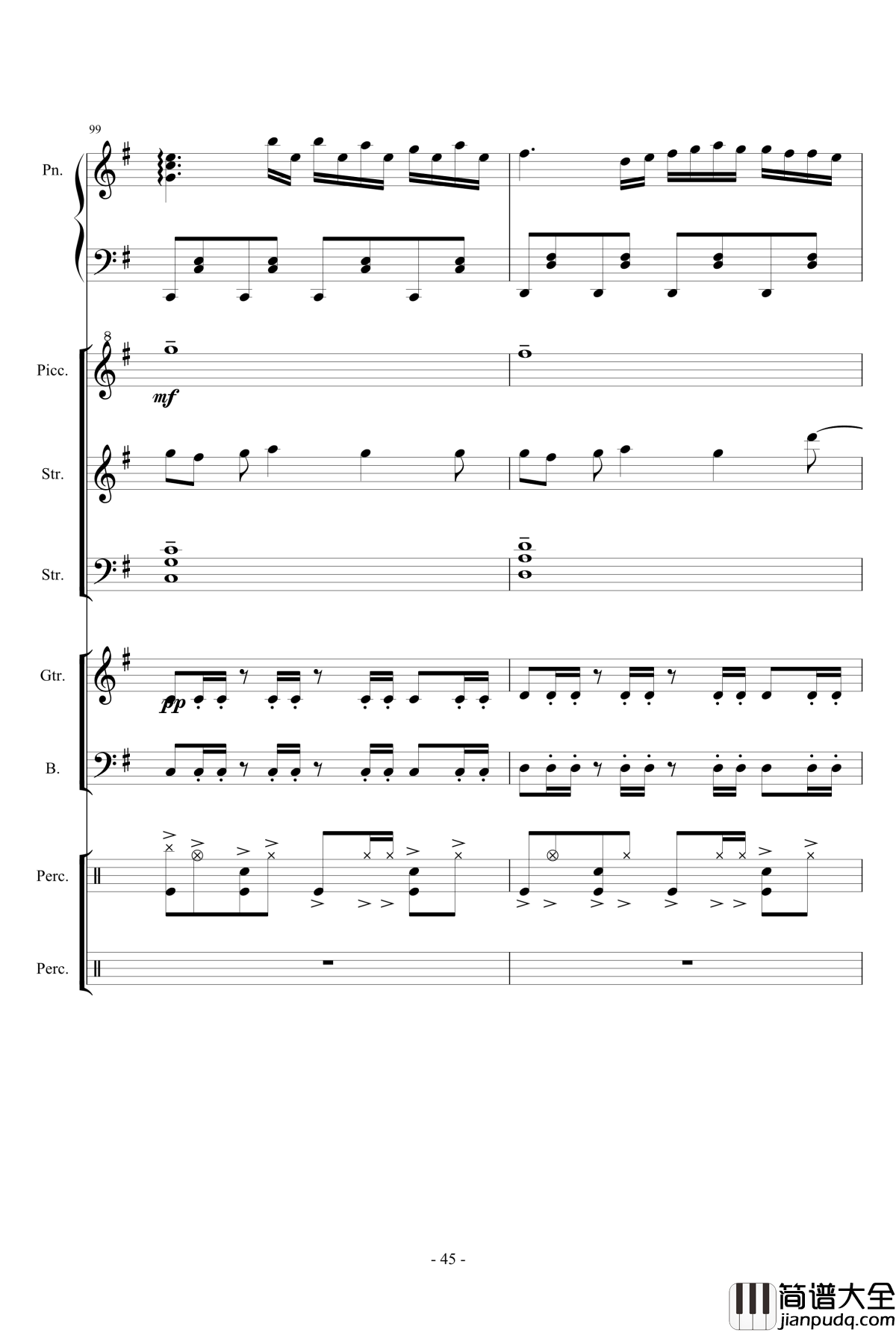 幻想世界之音2钢琴谱_lujianxiang555