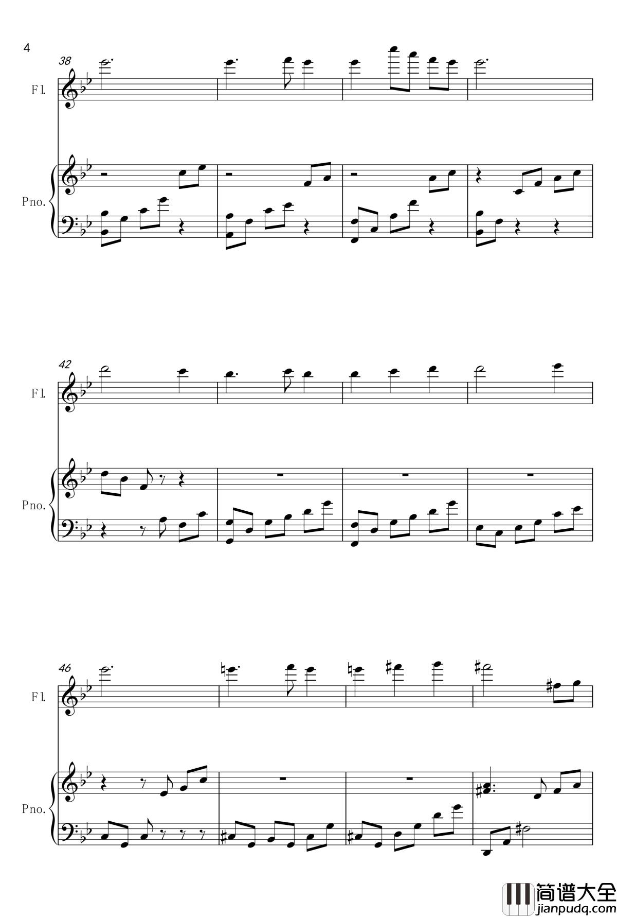 艾莉娜之歌钢琴谱_Veronica