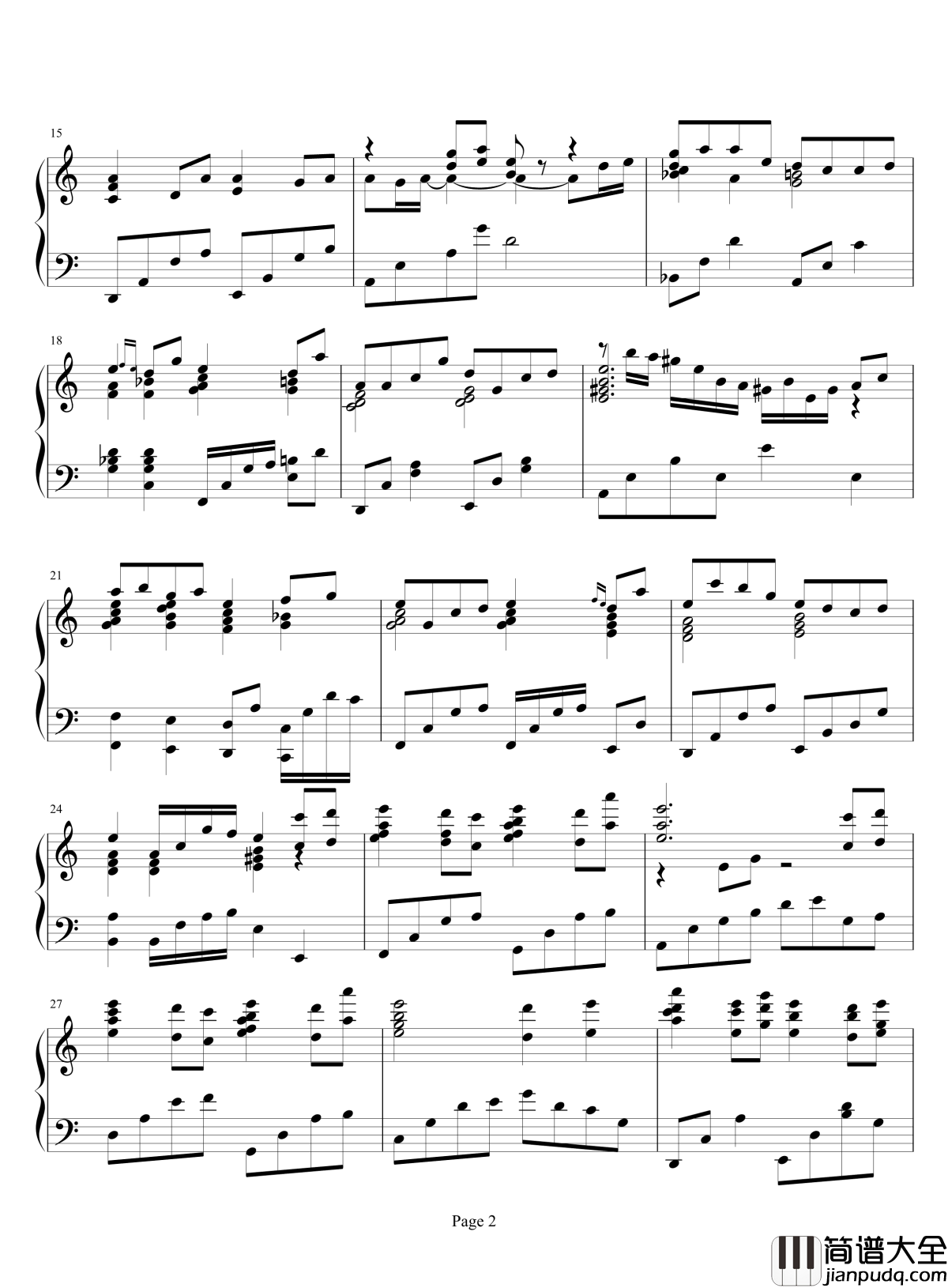 Loadstar钢琴谱_M2U