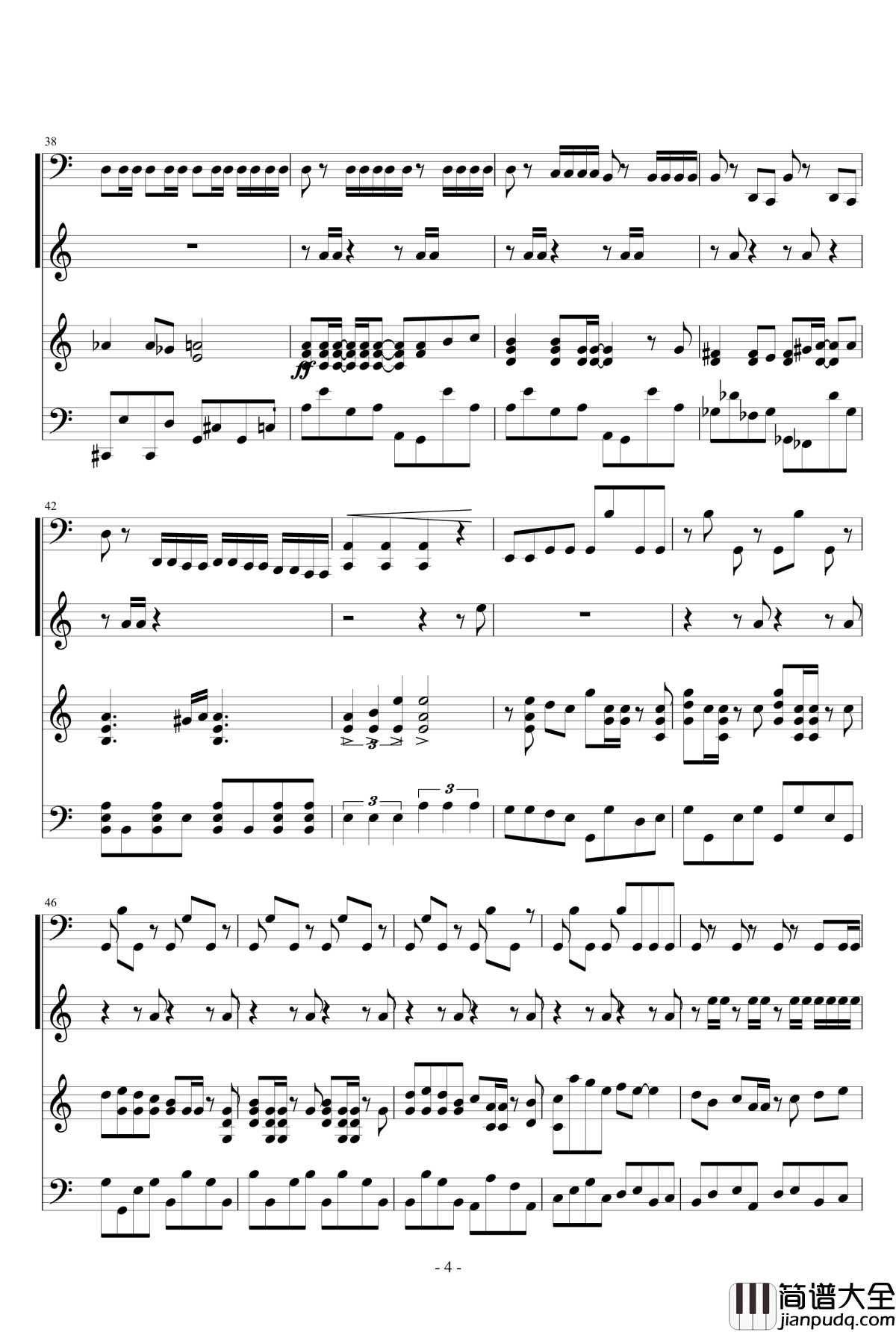 Econorailgun钢琴谱_改编自_Only_my_railgun_某科学的超电磁炮