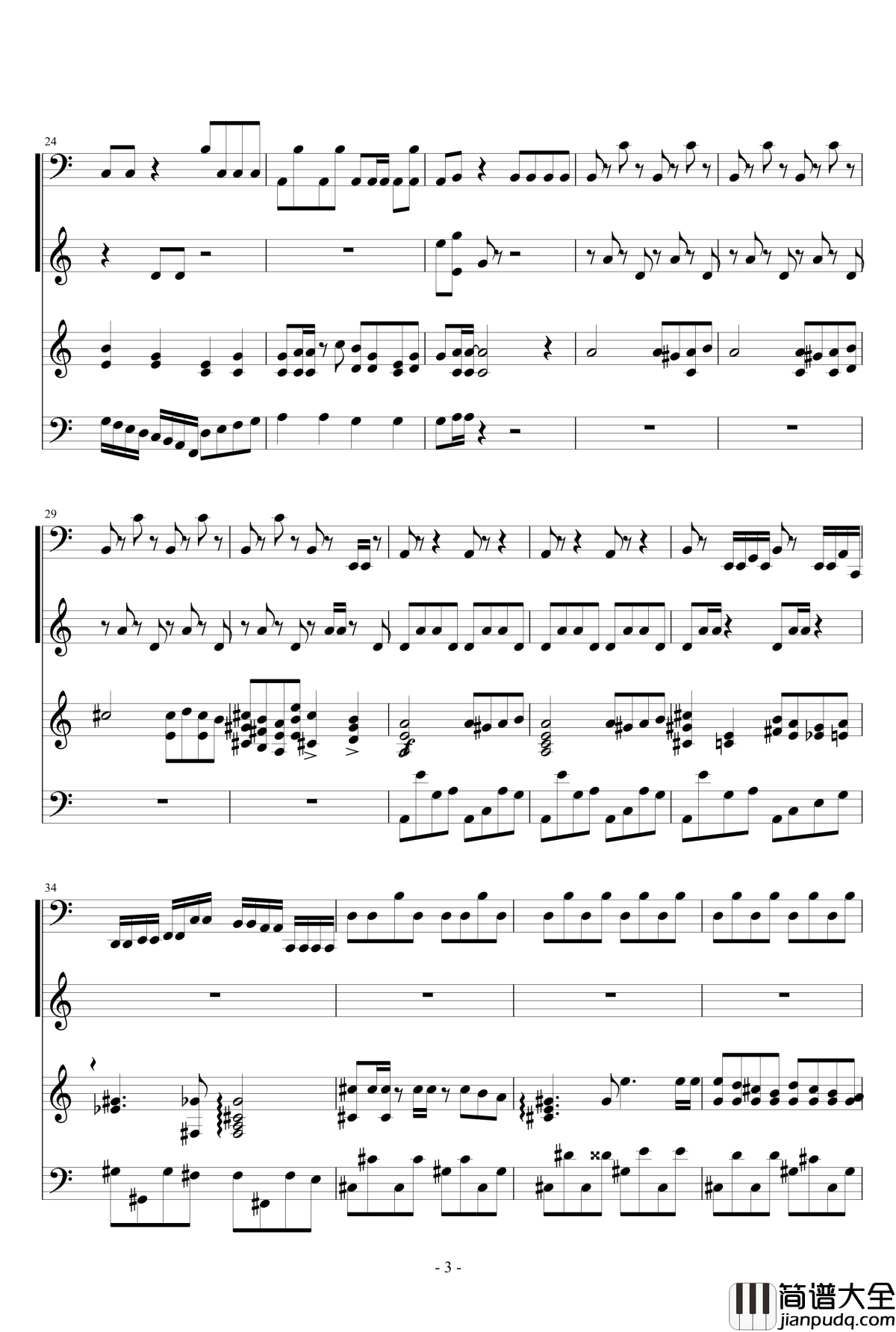 Econorailgun钢琴谱_改编自_Only_my_railgun_某科学的超电磁炮