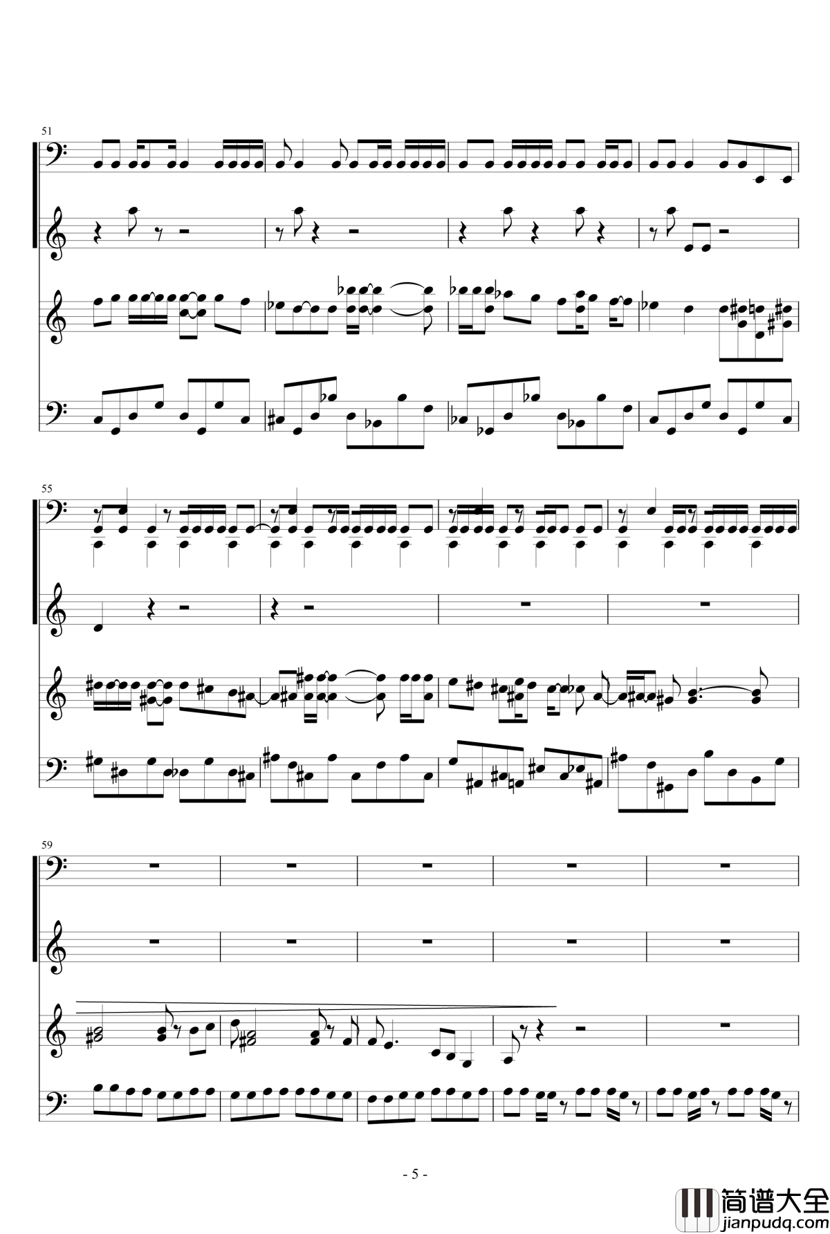 Econorailgun钢琴谱_改编自_Only_my_railgun_某科学的超电磁炮