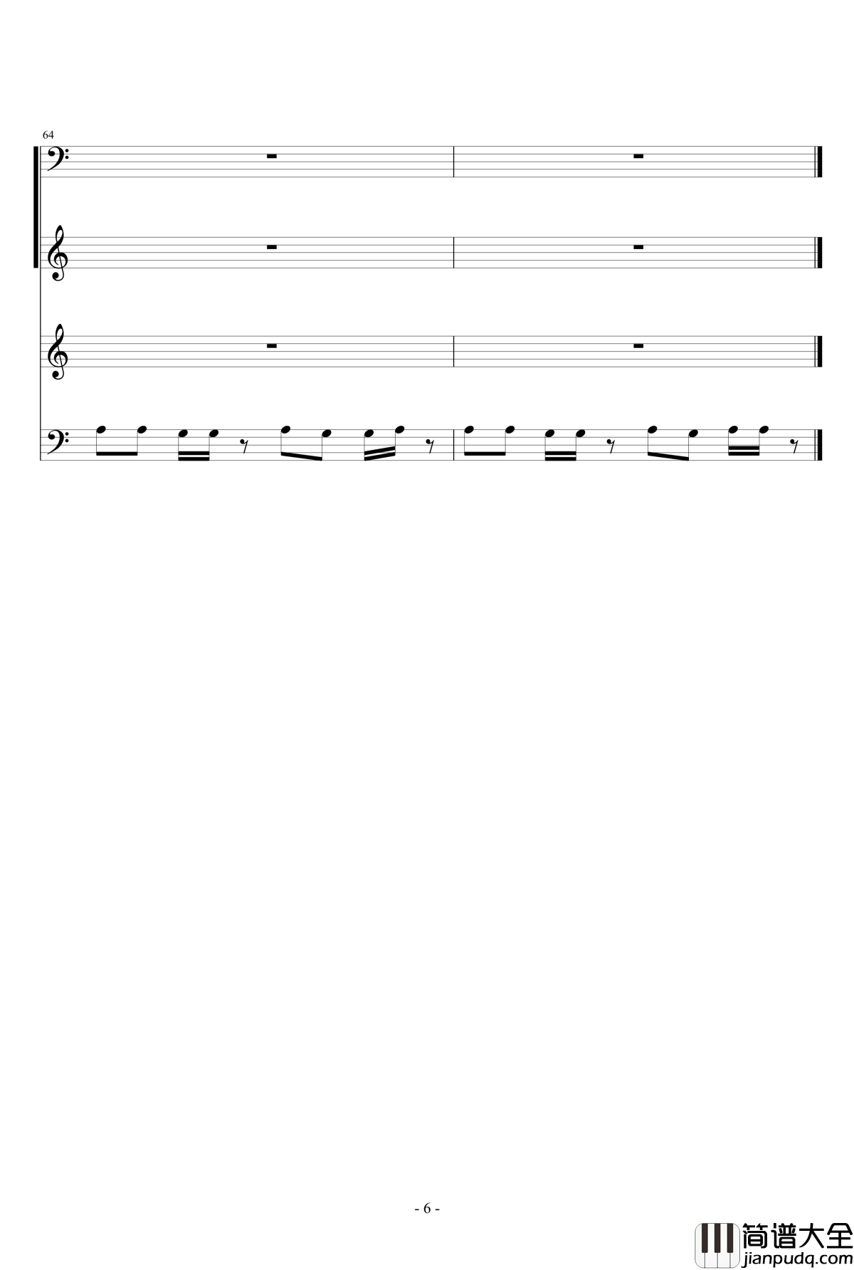 Econorailgun钢琴谱_改编自_Only_my_railgun_某科学的超电磁炮