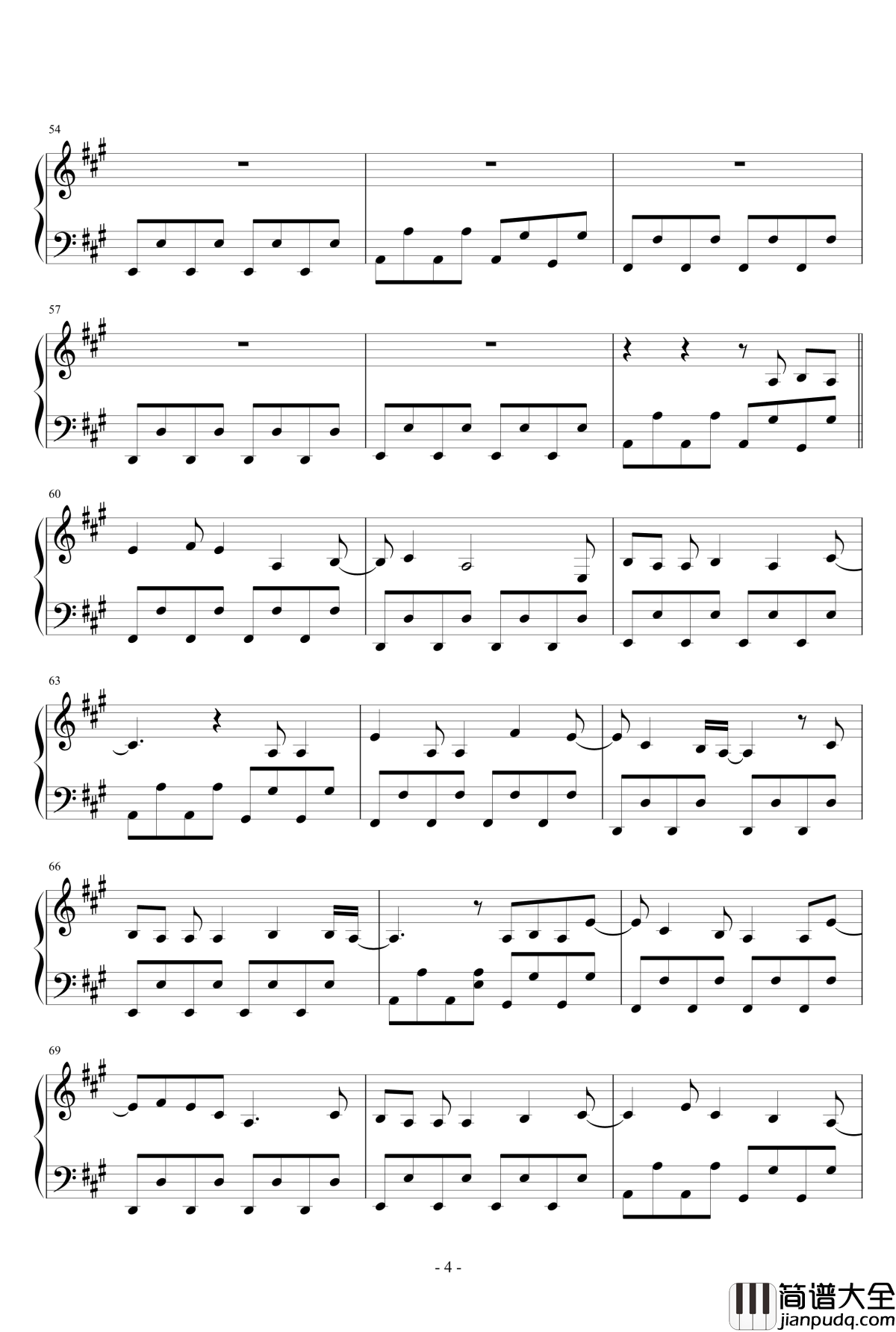 明日夜空的巡逻班钢琴谱_アスノヨゾラ哨戒班