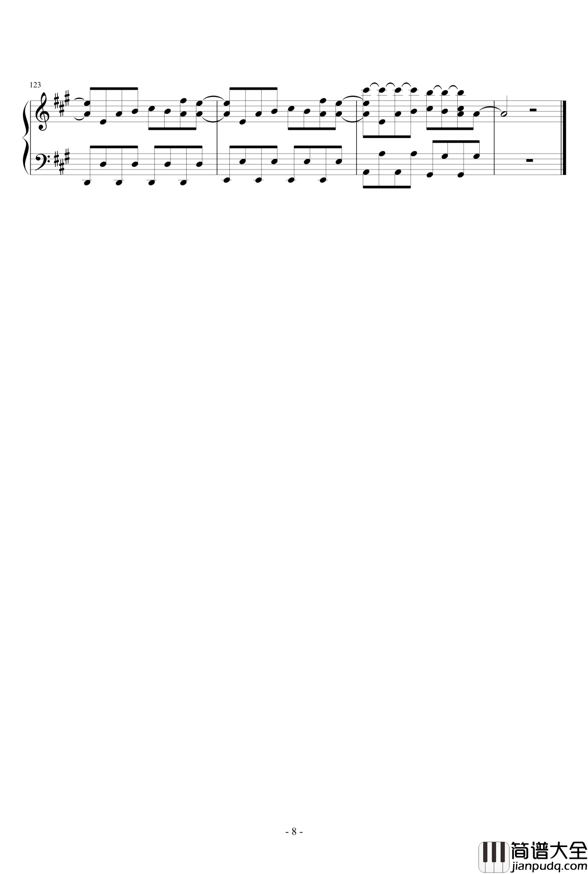 明日夜空的巡逻班钢琴谱_アスノヨゾラ哨戒班