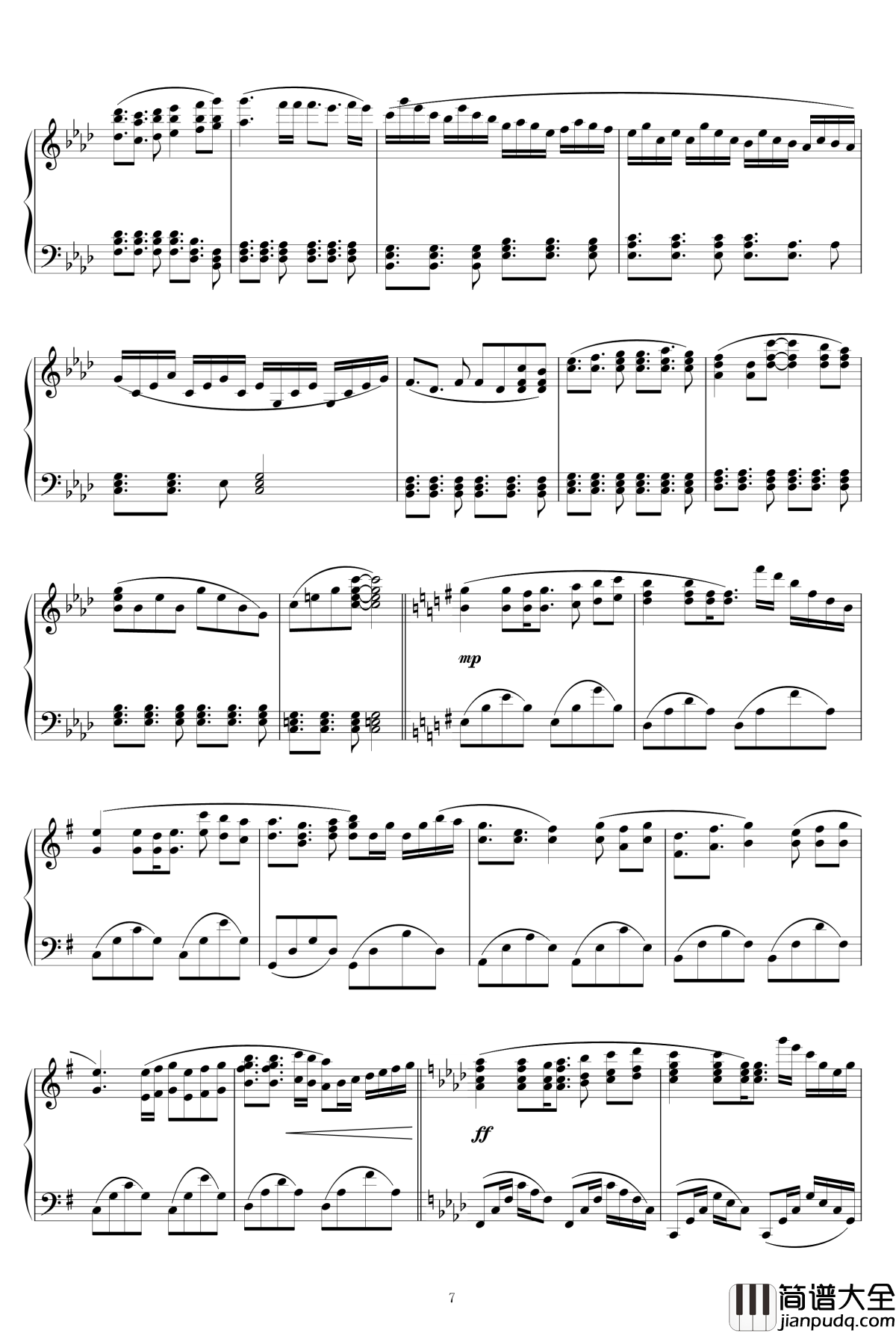 sister钢琴谱_某科学的超电磁炮S_OP1