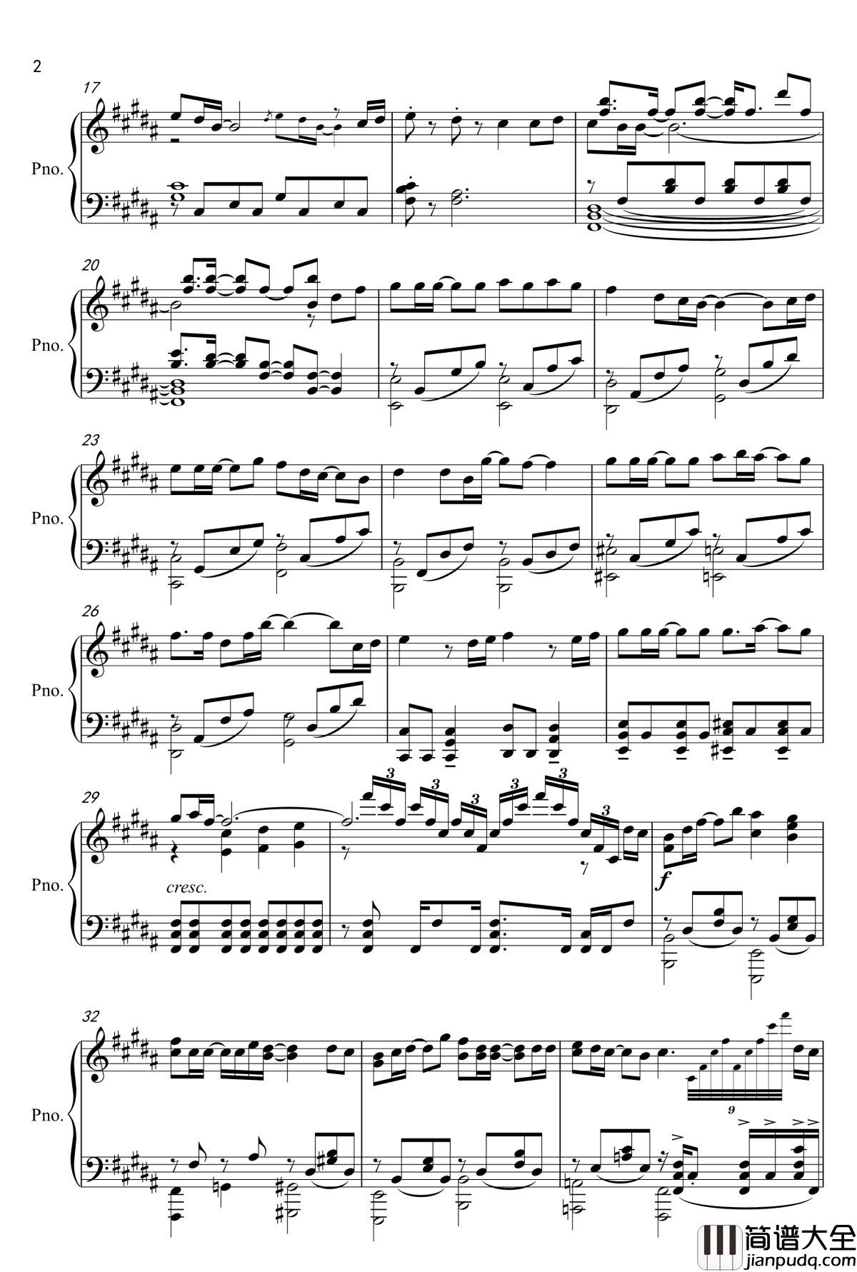 三つ葉のクローバー钢琴谱_青海衣更线ED/青海衣更角色歌_恋爱选举巧克力