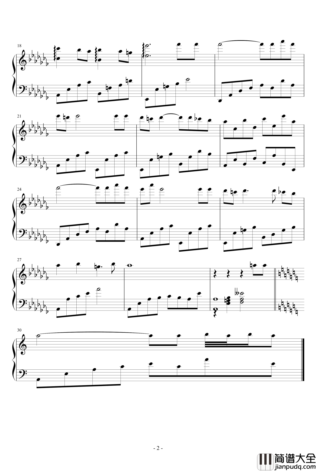 泪冢钢琴谱_scgdzstax