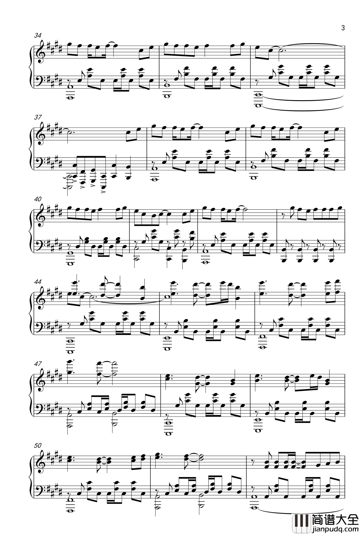 OVERLAP_钢琴谱__游戏王_第一部190_224话OP_游戏王