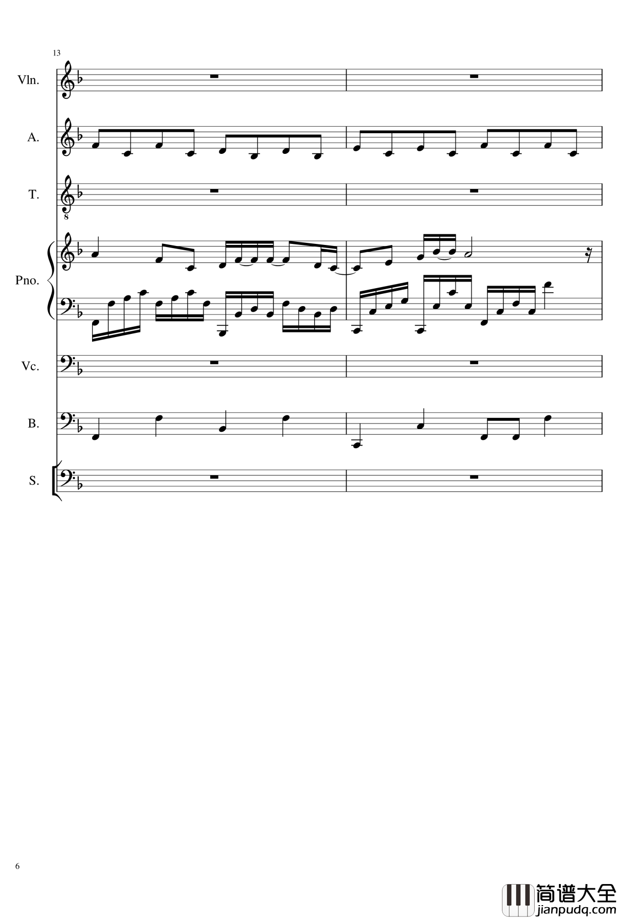 跳动的音符钢琴谱_龙卷风暴