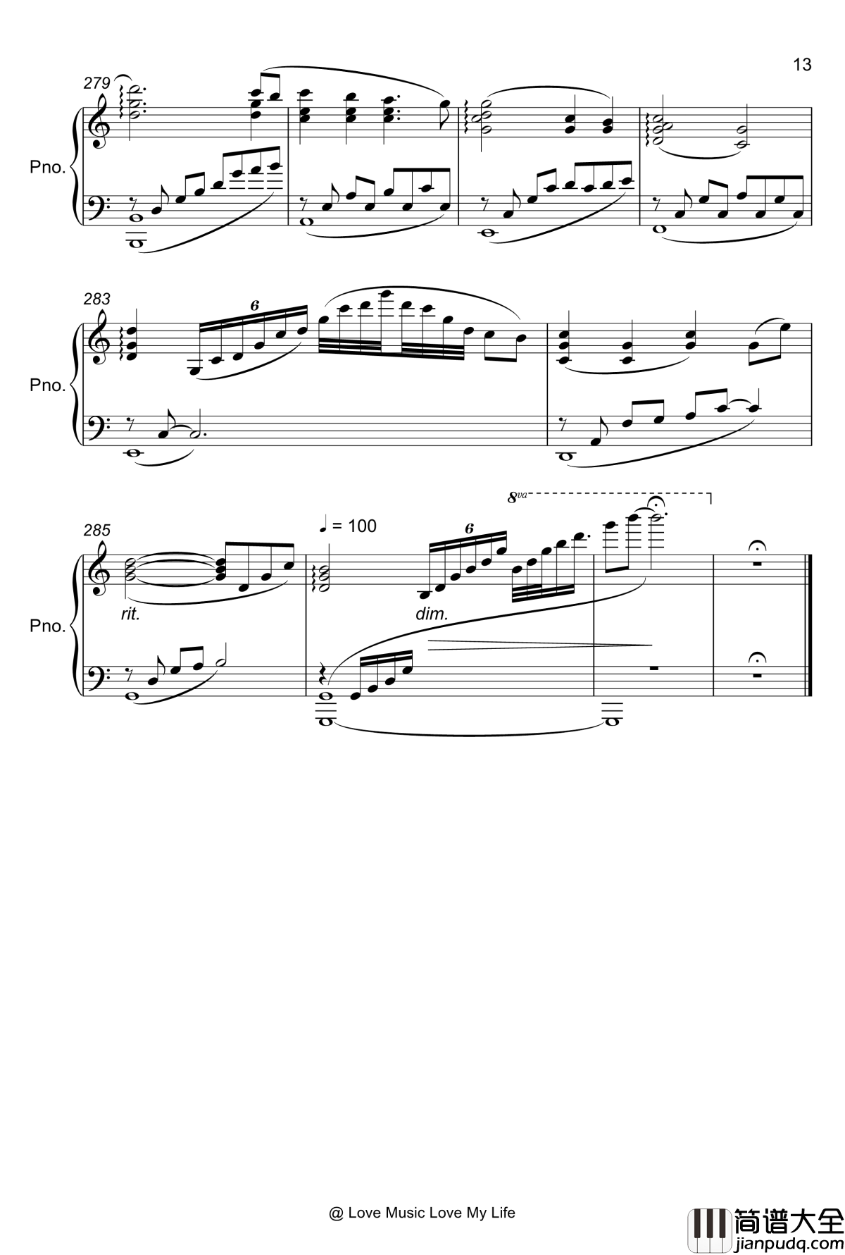 _Medley_Love_Live!钢琴谱_'s_BGM