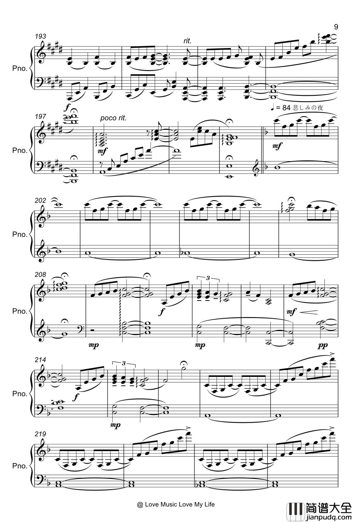 _Medley_Love_Live!钢琴谱_'s_BGM