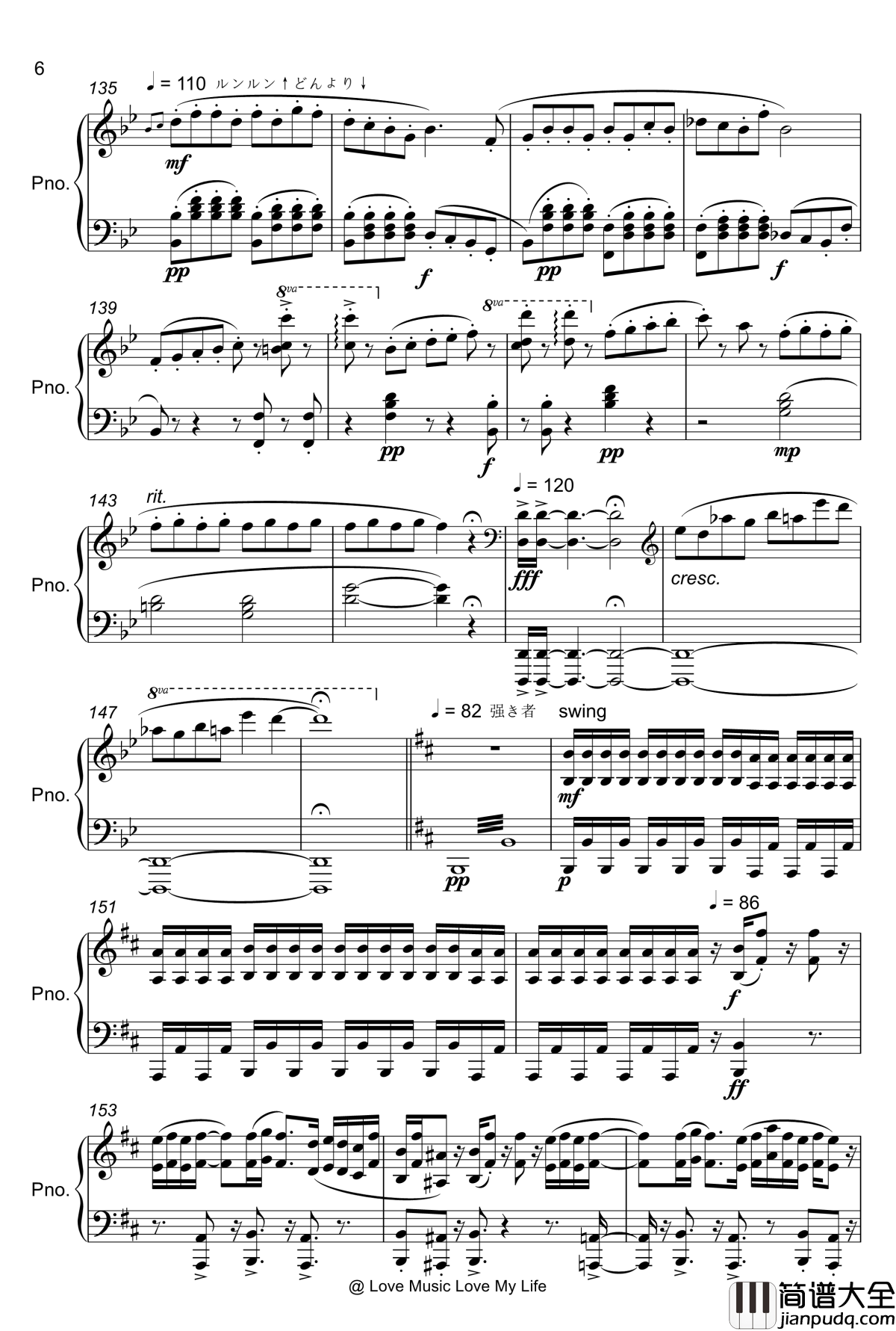 _Medley_Love_Live!钢琴谱_'s_BGM