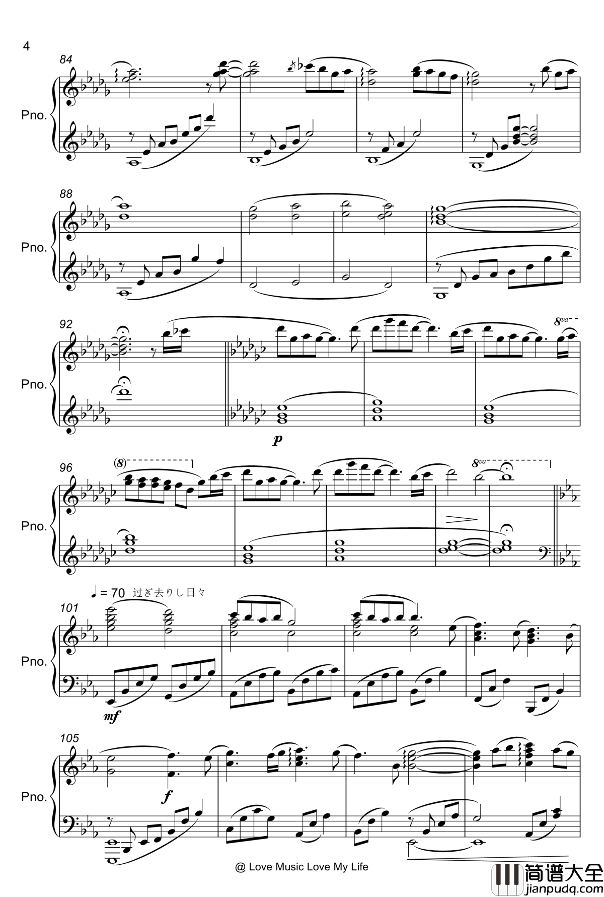 _Medley_Love_Live!钢琴谱_'s_BGM