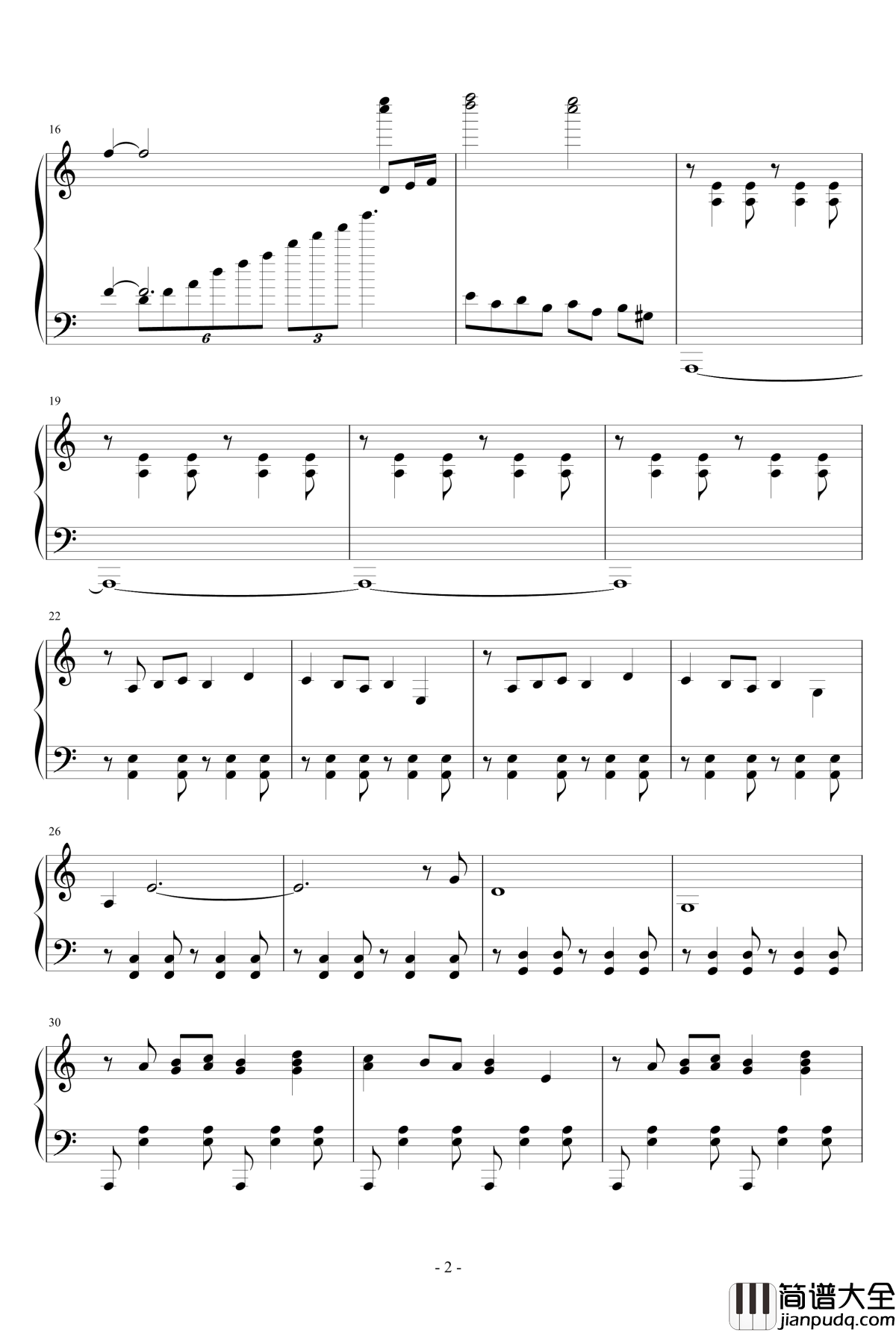 神々の戦い钢琴谱_游戏王