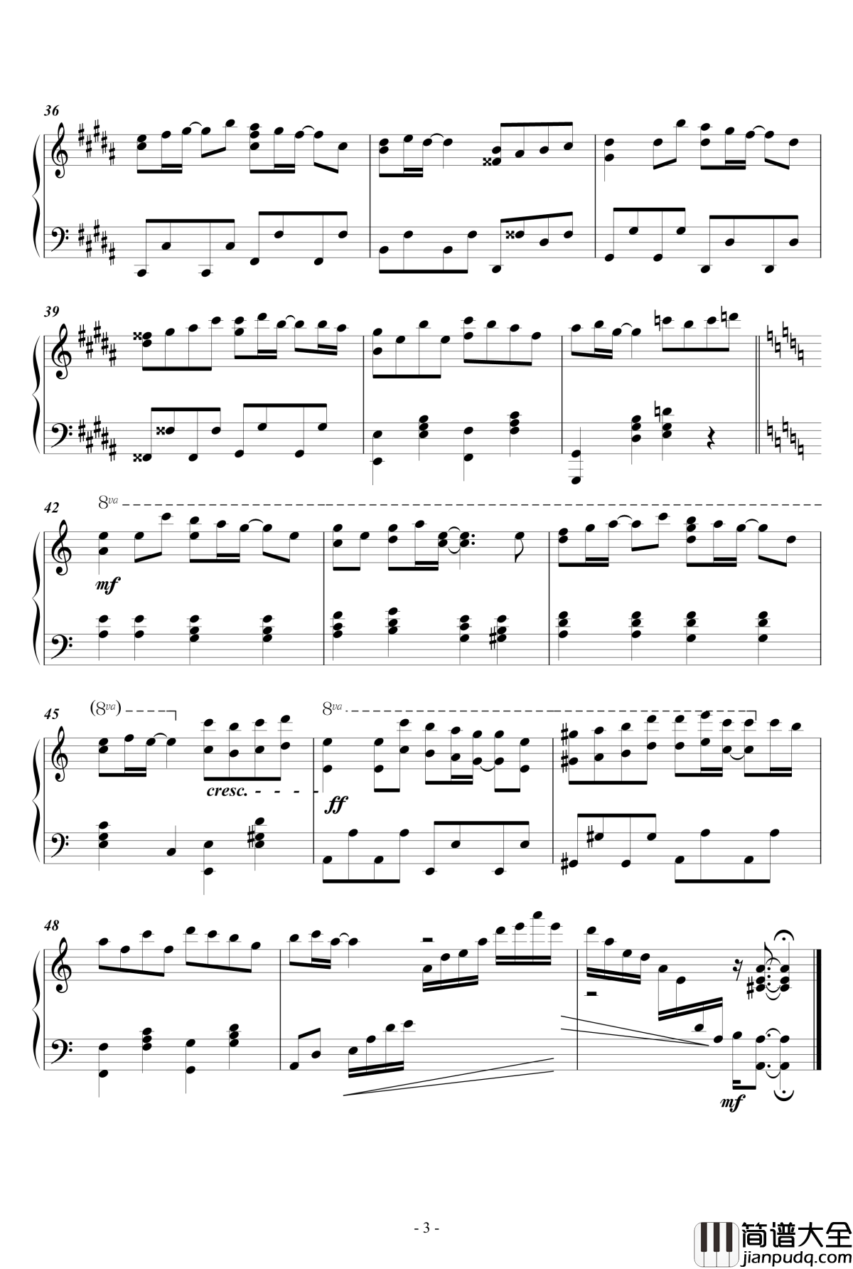 LEVEL5_Judgelight钢琴谱_とある科学の超电磁炮_某科学的超电磁炮