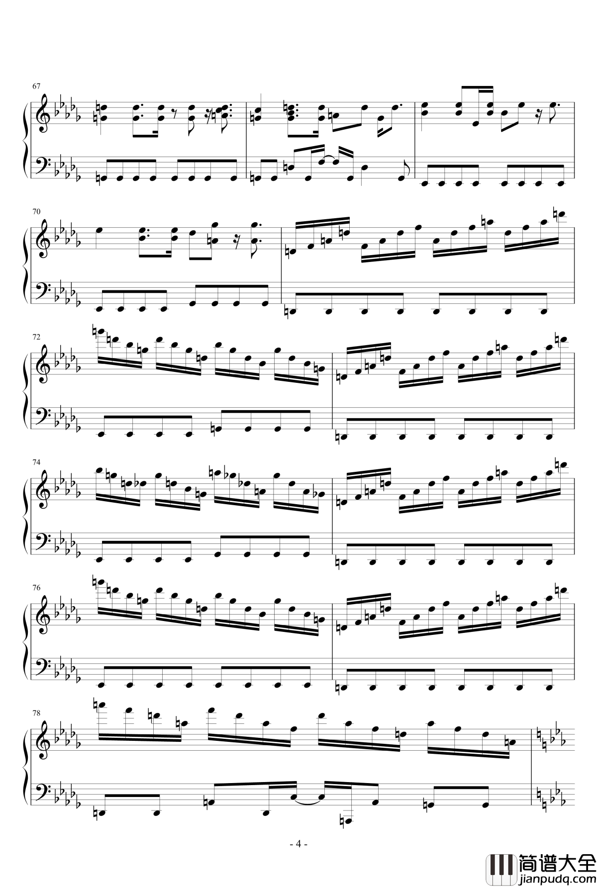 恶魔城钢琴曲大集合钢琴谱_Michiru_Yamane