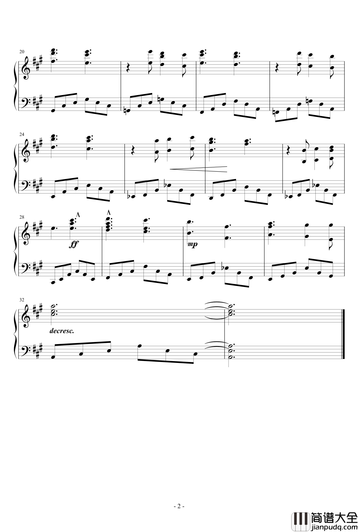 Nichijou钢琴谱_94话Genius的插曲