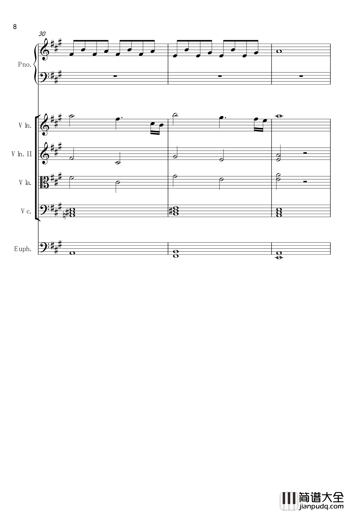 春天来了钢琴谱_colabdx