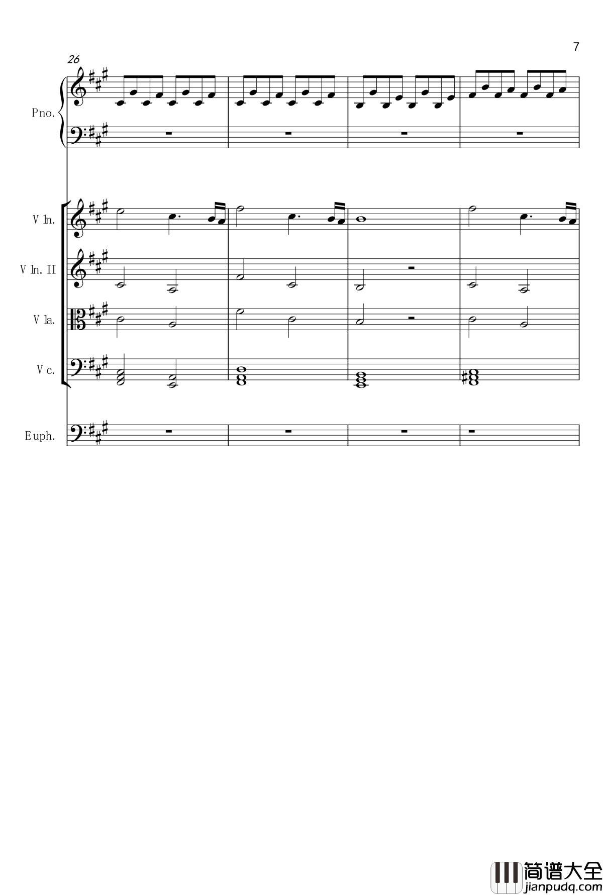 春天来了钢琴谱_colabdx