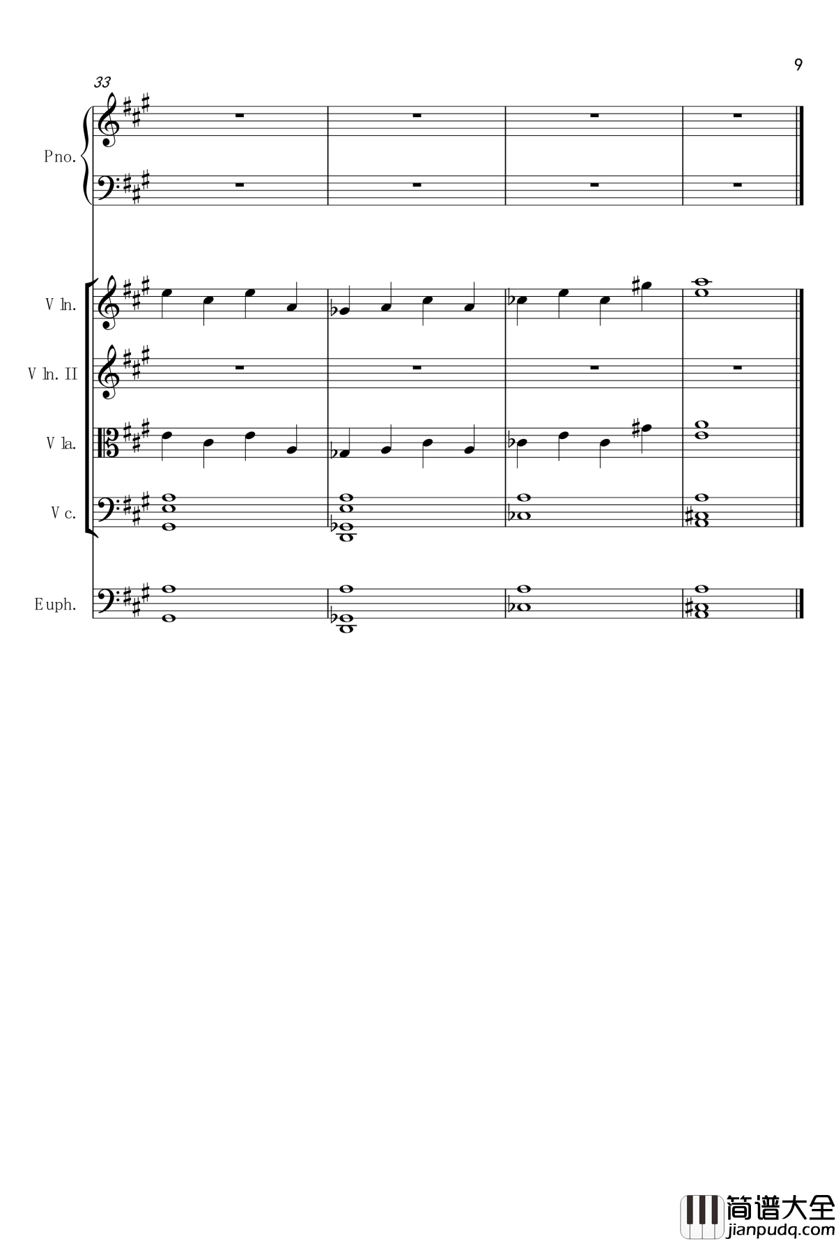 春天来了钢琴谱_colabdx