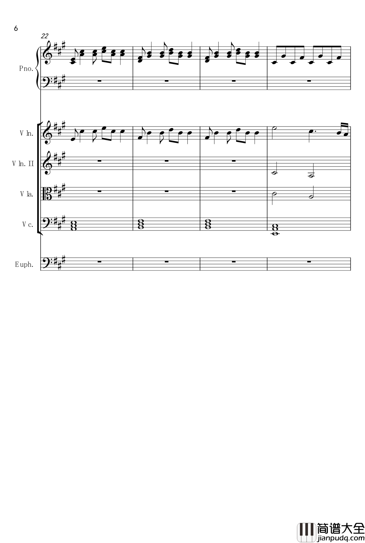 春天来了钢琴谱_colabdx