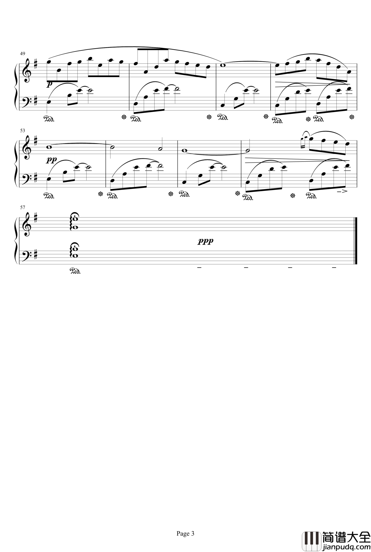 最终幻想FF1混乱神庙钢琴谱_最终幻想