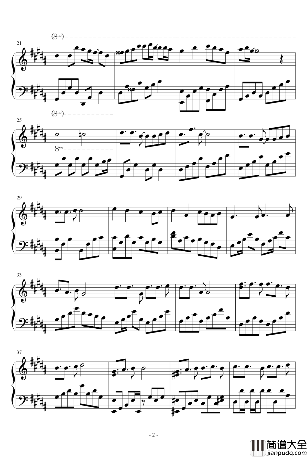 level5___judgelight钢琴谱_超电磁炮OP2_某科学的超电磁炮