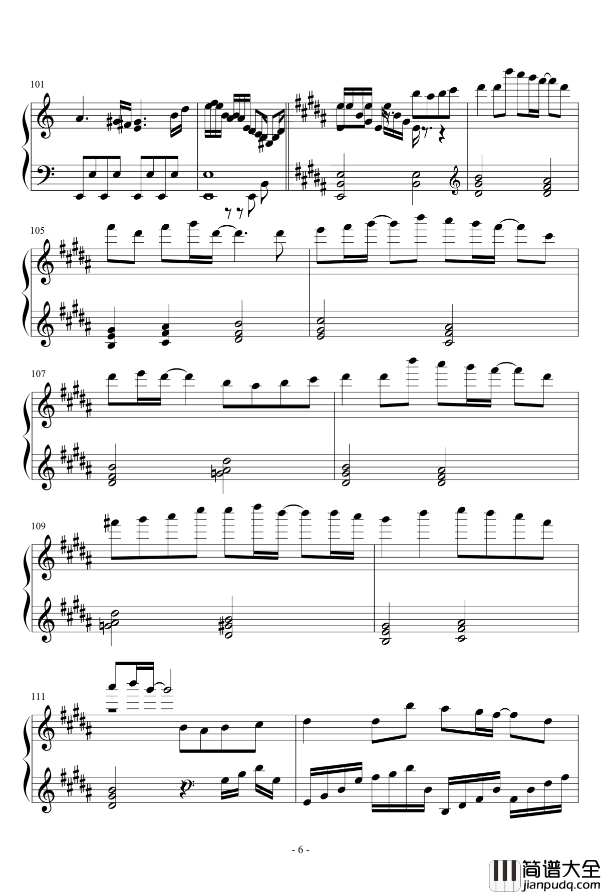 level5___judgelight钢琴谱_超电磁炮OP2_某科学的超电磁炮