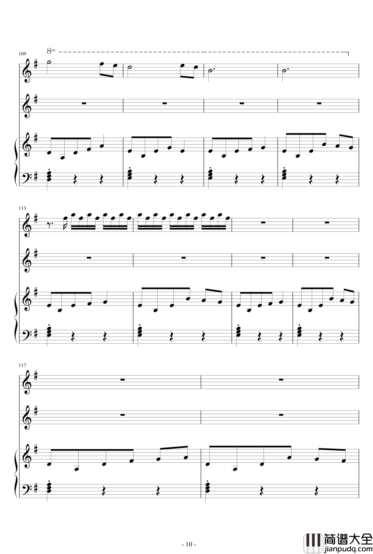 A_Woodland_Night钢琴谱_班得瑞_Bandari