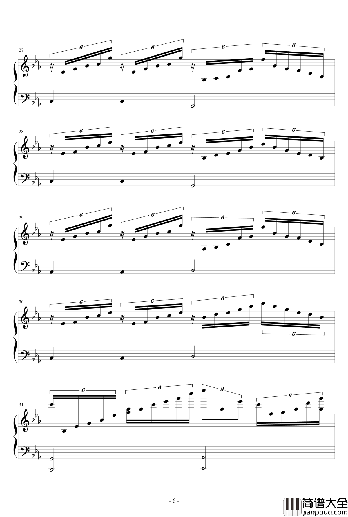 yuri__on__ice钢琴谱_冰上的尤里