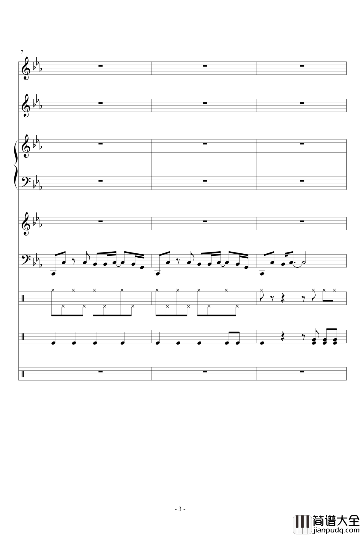 Lunatic_Sky钢琴谱_M2U