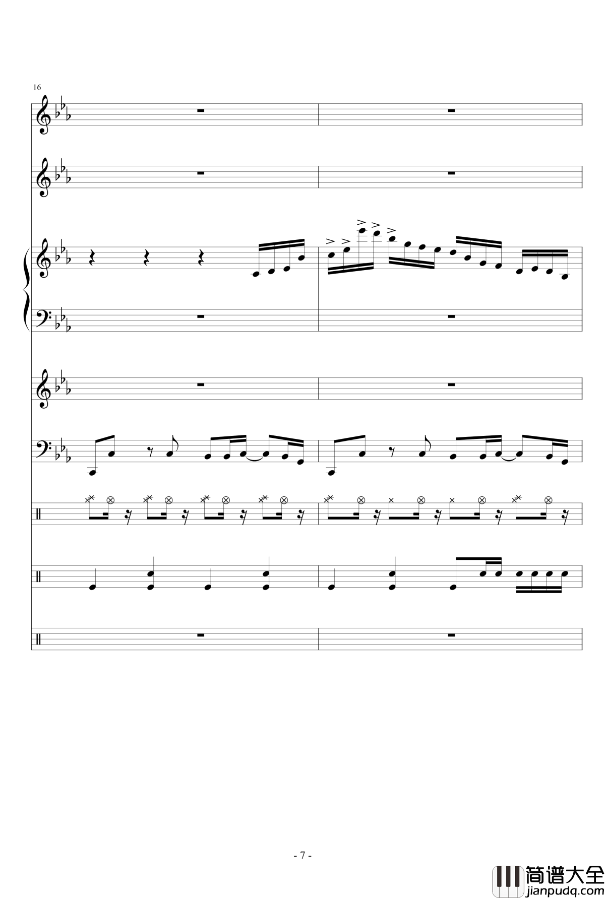 Lunatic_Sky钢琴谱_M2U