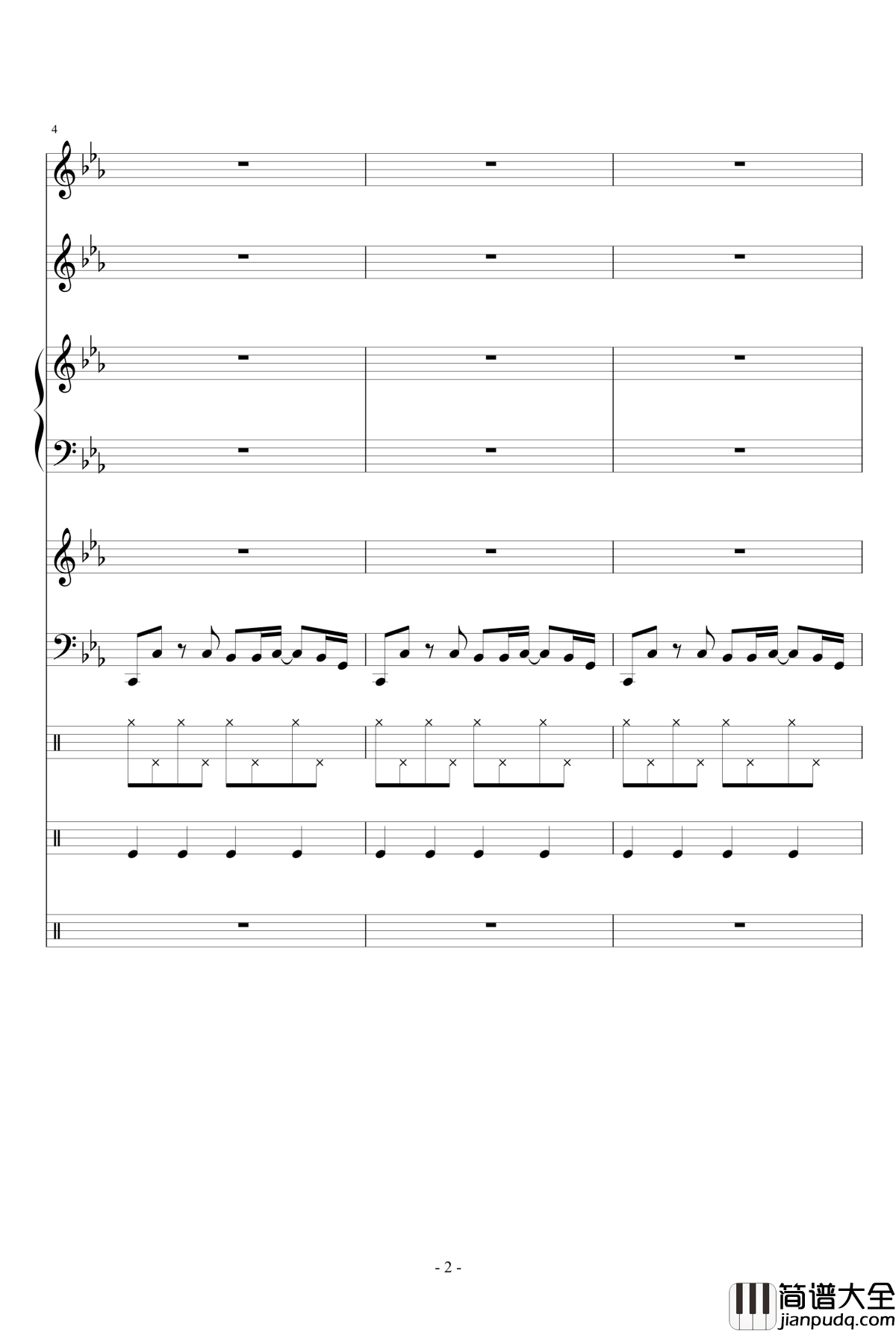 Lunatic_Sky钢琴谱_M2U