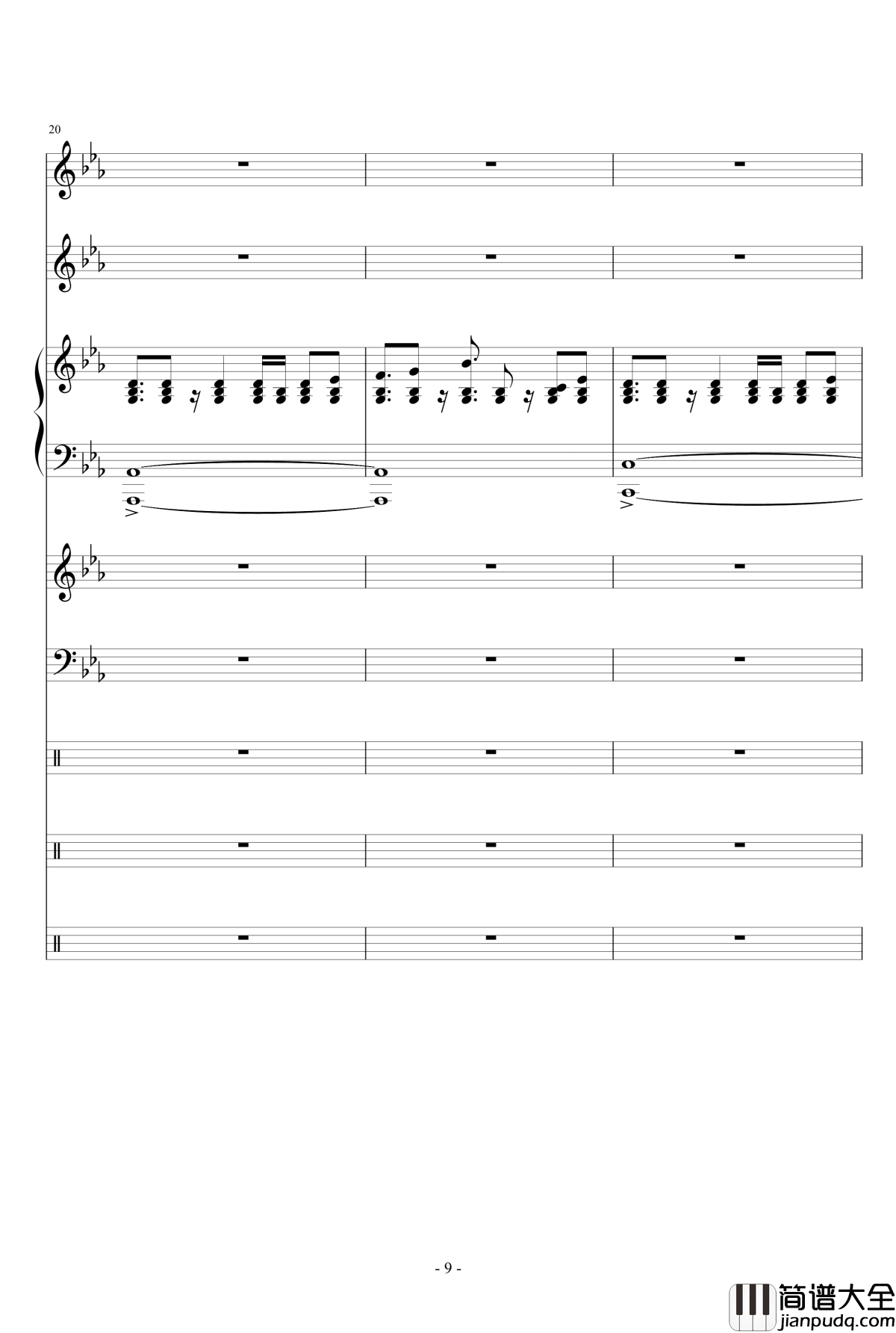 Lunatic_Sky钢琴谱_M2U