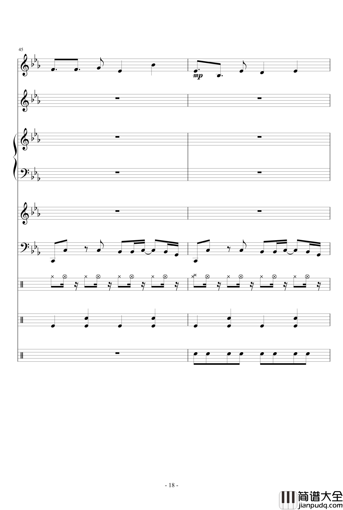 Lunatic_Sky钢琴谱_M2U